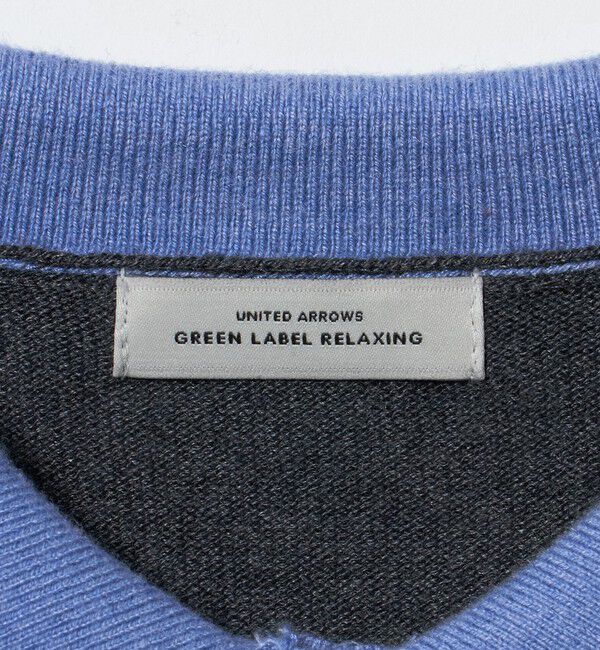 UNITED ARROWS green label relaxing「【WEB限定】＜at ease＞エリ ハイショク ニット プルオーバー」|ニット・セーター|