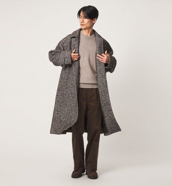 UNITED ARROWS green label relaxing「コットン ポリウレタン コーデュロイ 2プリーツ ワイド スラックス」|スラックス|