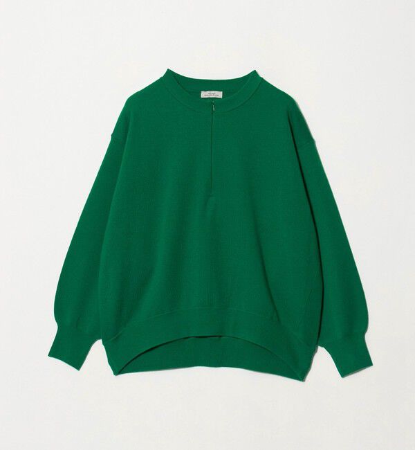 UNITED ARROWS green label relaxing「【WEB限定】＜at ease＞ジップ 2WAY  ニット プルオーバー」|ニット・セーター|KELLY