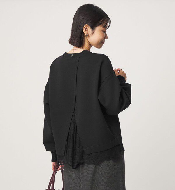 UNITED ARROWS green label relaxing「ダンボール レース プルオーバー」|Tシャツ・カットソー|