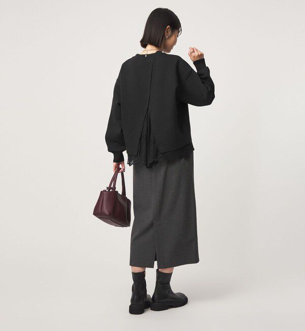 UNITED ARROWS green label relaxing「ダンボール レース プルオーバー」|Tシャツ・カットソー|