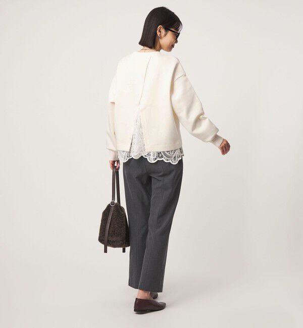 UNITED ARROWS green label relaxing「ダンボール レース プルオーバー」|Tシャツ・カットソー|