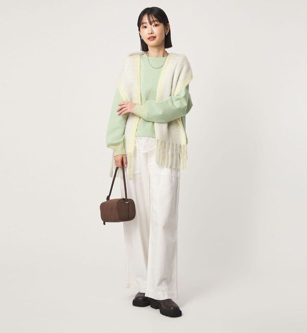 UNITED ARROWS green label relaxing「ダンボール レース プルオーバー」|Tシャツ・カットソー|