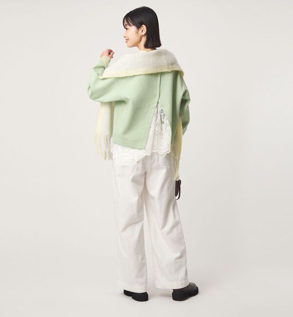 UNITED ARROWS green label relaxing「ダンボール レース プルオーバー」|Tシャツ・カットソー|