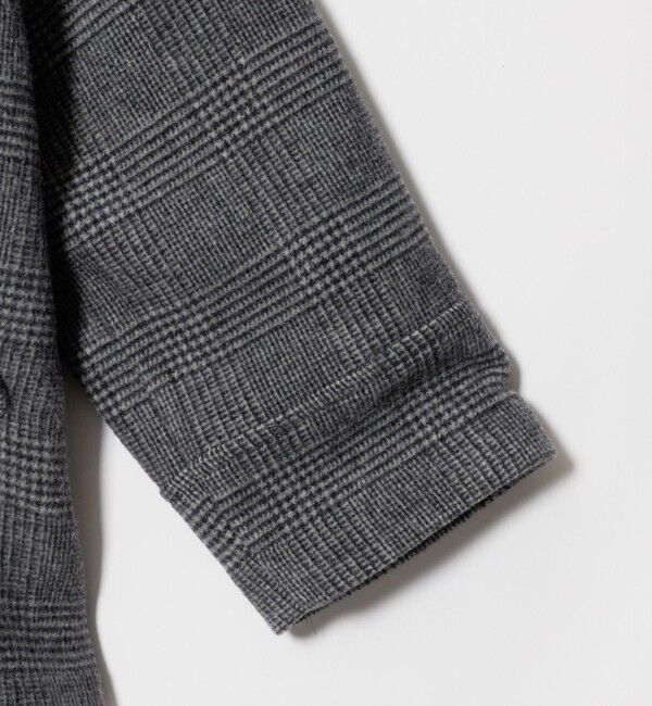 UNITED ARROWS green label relaxing「【WEB限定】＜at ease＞チェック Aライン ミドル コート」|その他|