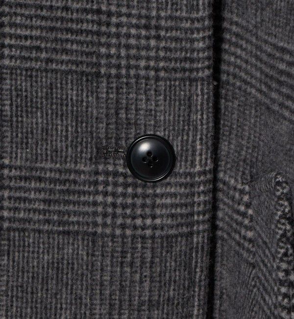 UNITED ARROWS green label relaxing「【WEB限定】＜at ease＞チェック Aライン ミドル コート」|その他|