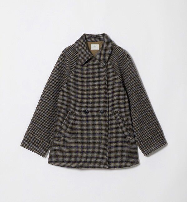UNITED ARROWS green label relaxing「【WEB限定】＜at ease＞チェック Aライン ミドル コート」|その他|その他2