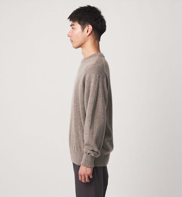 UNITED ARROWS green label relaxing「FINE BASIC カシミヤ クルーネック ニット」|ニット・セーター|
