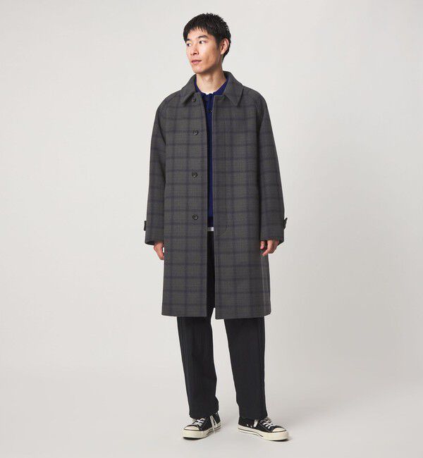 UNITED ARROWS green label relaxing「SENTDALE WOOL ステンカラーコート」|ステンカラーコート|
