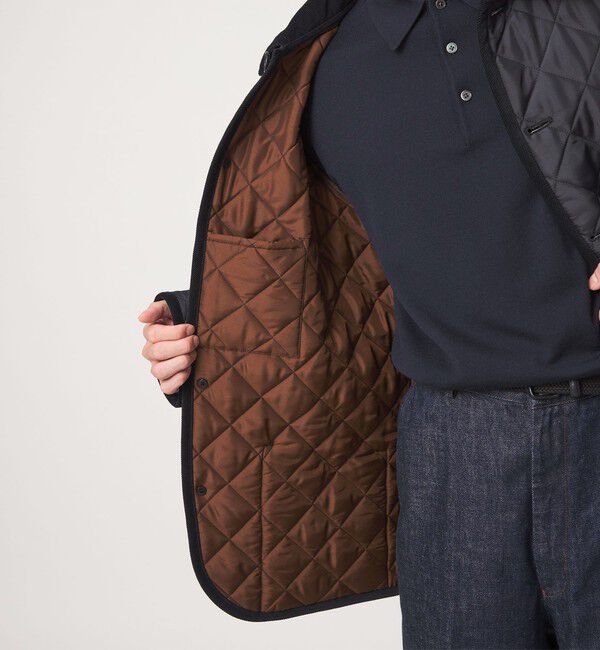UNITED ARROWS green label relaxing「【別注】＜Traditional Weatherwear＞ポリエステル ウェーバリー キルティングジャケット」|その他|