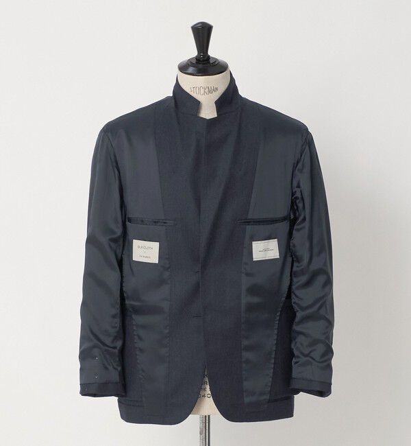 UNITED ARROWS green label relaxing「GLR CLOTH フラノ 2B R/RG セットアップジャケット」|テーラードジャケット|