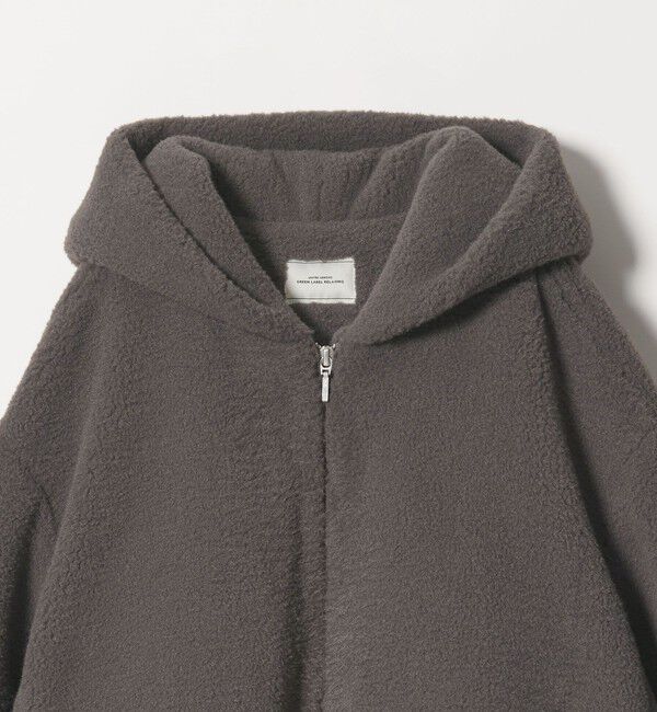 UNITED ARROWS green label relaxing「【WEB限定】＜at ease＞ボア フード ブルゾン」|その他|