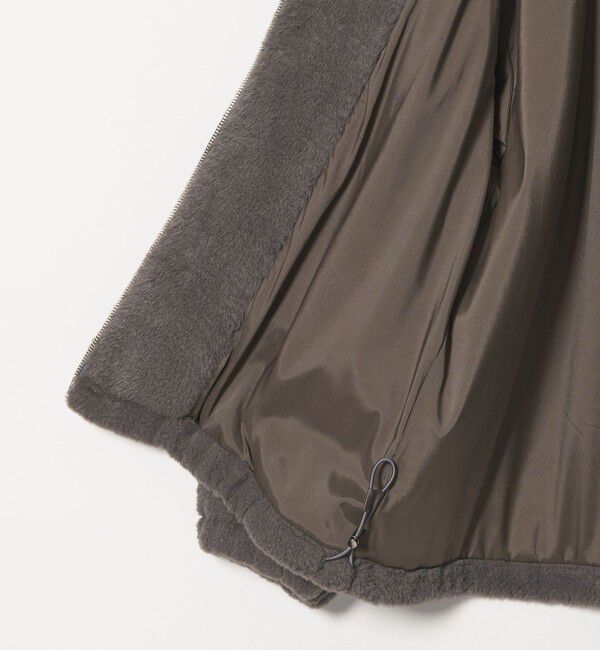 UNITED ARROWS green label relaxing「【WEB限定】＜at ease＞ボア フード ブルゾン」|その他|