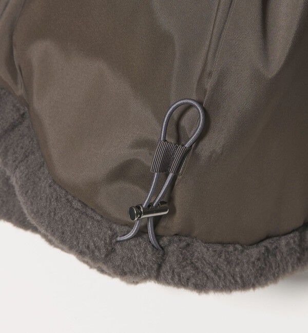 UNITED ARROWS green label relaxing「【WEB限定】＜at ease＞ボア フード ブルゾン」|その他|