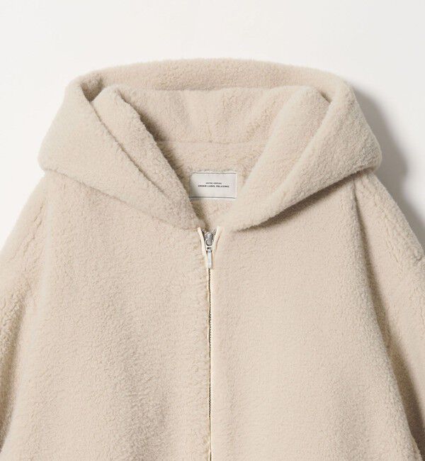 UNITED ARROWS green label relaxing「【WEB限定】＜at ease＞ボア フード ブルゾン」|その他|