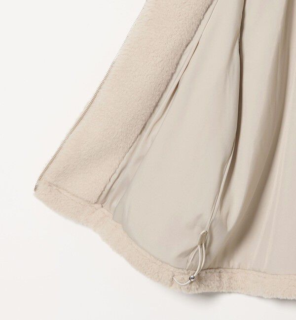 UNITED ARROWS green label relaxing「【WEB限定】＜at ease＞ボア フード ブルゾン」|その他|