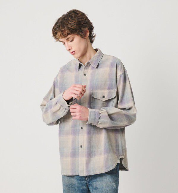 California General Store「＜PENDLETON &times; CGS.＞ダメージ ネル チェック シャツ」|シャツ・ブラウス|