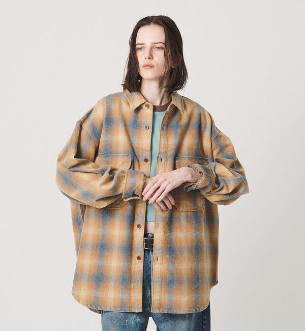 California General Store「＜PENDLETON &times; CGS.＞ダメージ ネル チェック シャツ」|シャツ・ブラウス|