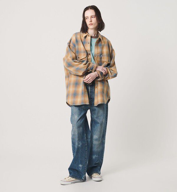 California General Store「＜PENDLETON &times; CGS.＞ダメージ ネル チェック シャツ」|シャツ・ブラウス|