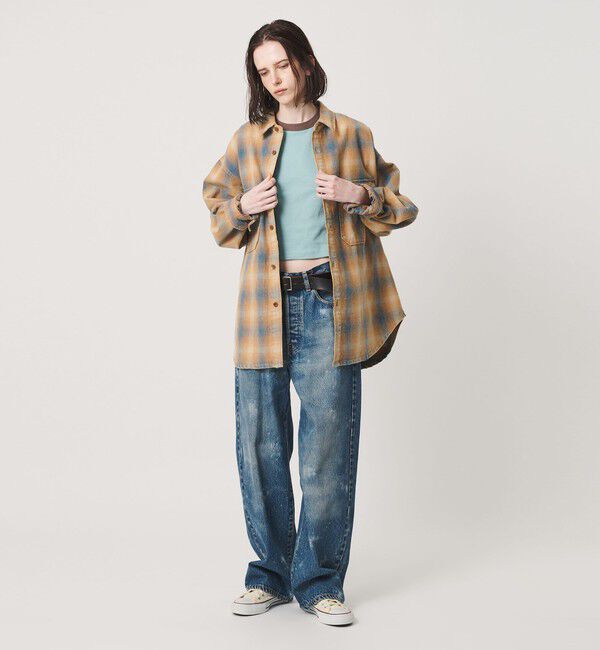 California General Store「＜PENDLETON &times; CGS.＞ダメージ ネル チェック シャツ」|シャツ・ブラウス|