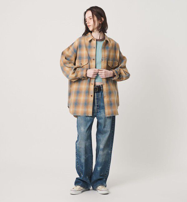 California General Store「＜PENDLETON &times; CGS.＞ダメージ ネル チェック シャツ」|シャツ・ブラウス|