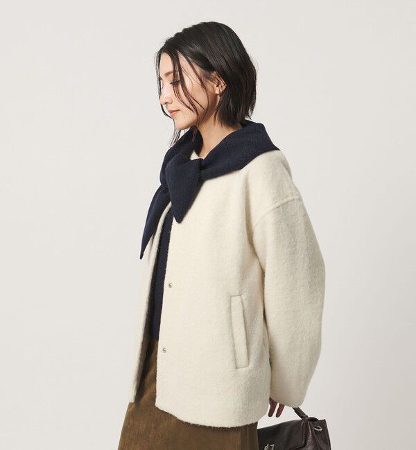 BEAUTY&YOUTH UNITED ARROWS「ブークレ ノーカラーブルゾン」|その他|