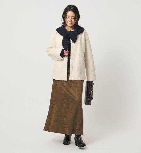 BEAUTY&YOUTH UNITED ARROWS「ブークレ ノーカラーブルゾン」|その他|