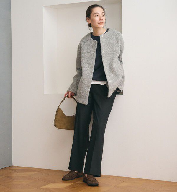 BEAUTY&YOUTH UNITED ARROWS「ブークレ ノーカラーブルゾン」|その他|