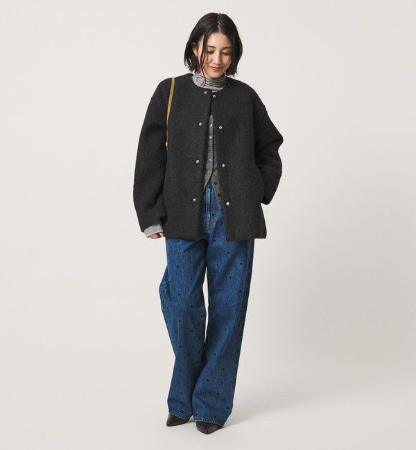 BEAUTY&YOUTH UNITED ARROWS「ブークレ ノーカラーブルゾン」|その他|