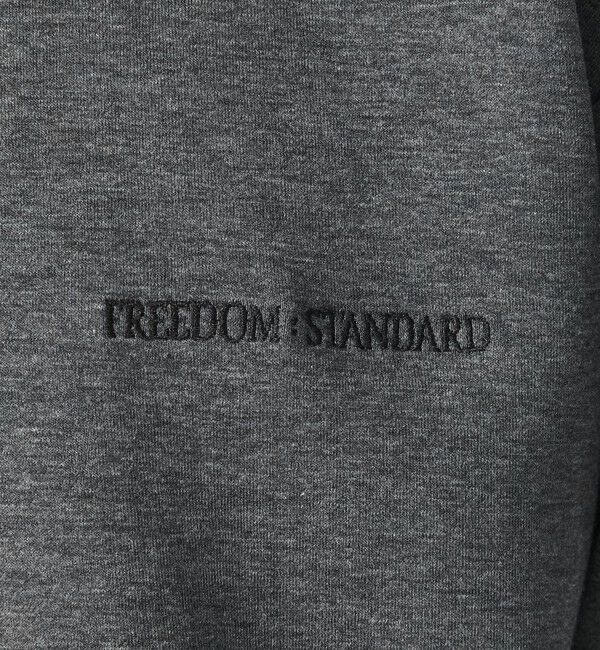 BEAUTY&YOUTH UNITED ARROWS「【WEB限定 WARDROBE SMART】ダブルニット ロゴ クルーネック スウェット/セットアップ対応【抗菌・防臭】」|Tシャツ・カットソー|