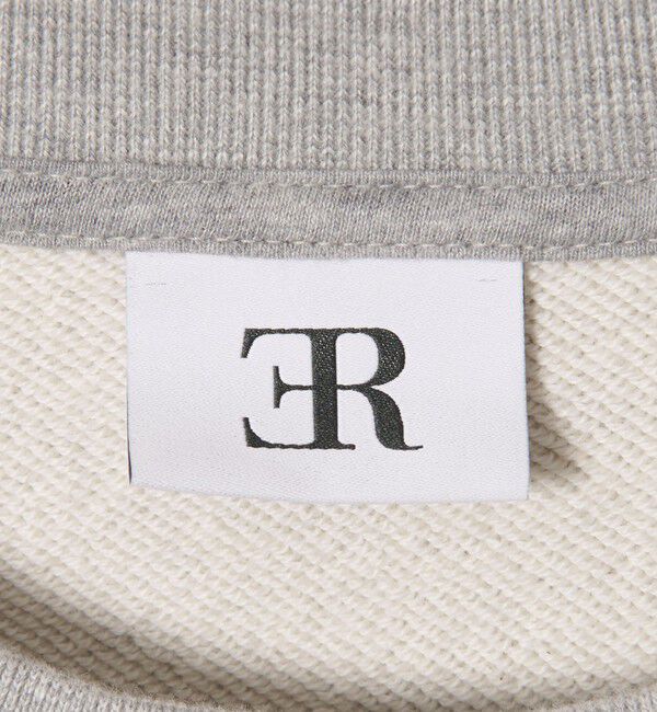 ER「＜ER＞ベーシック LOGO クルーネック スウェット」|Tシャツ・カットソー|