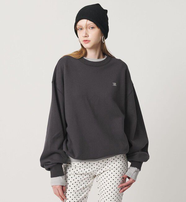 ER「＜ER＞ベーシック LOGO クルーネック スウェット」|Tシャツ・カットソー|
