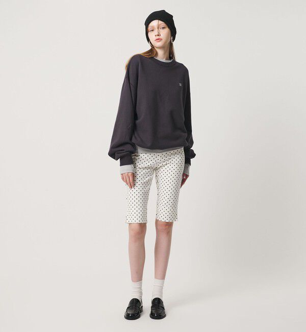 ER「＜ER＞ベーシック LOGO クルーネック スウェット」|Tシャツ・カットソー|