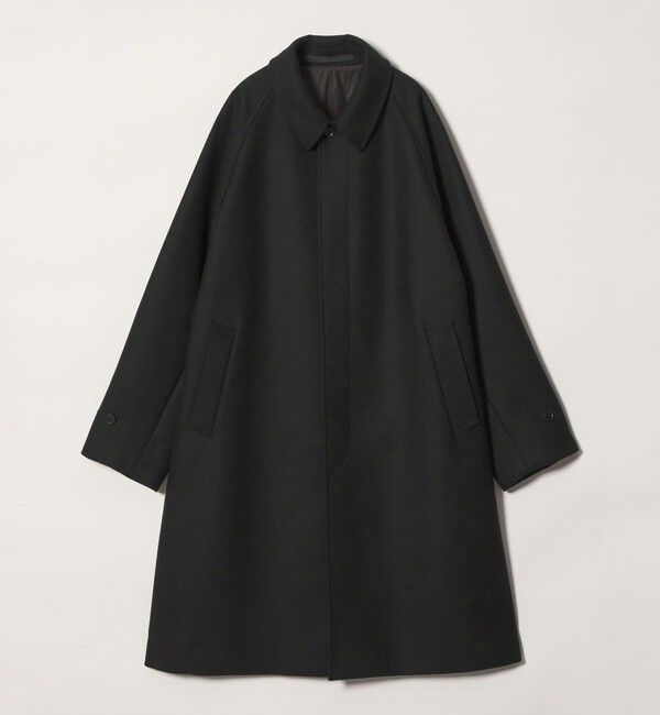 STEVEN ALAN「＜Steven Alan＞ WL/CA ソーホー コート III」|ステンカラーコート|BLACK