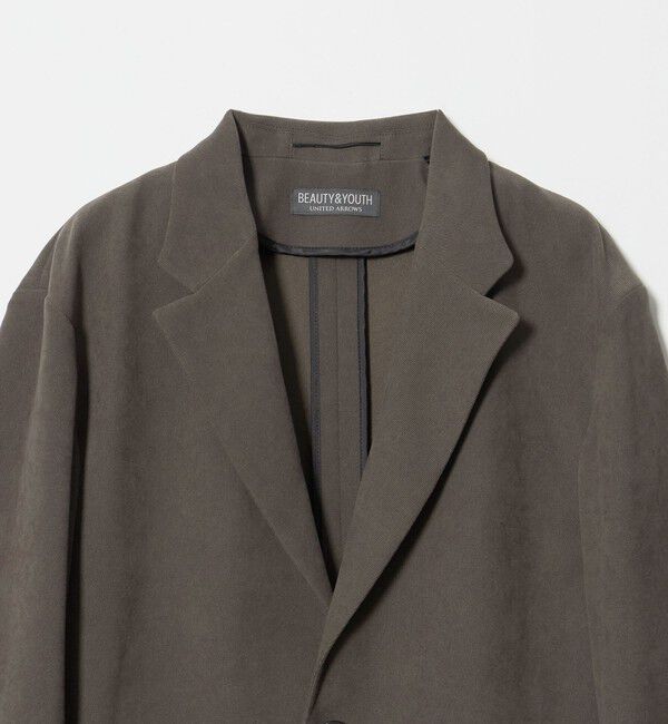 BEAUTY&YOUTH UNITED ARROWS「ブラッシュド ツイル 2B コンフォート ジャケット セットアップ対応 ヨコストレッチ」|テーラードジャケット|
