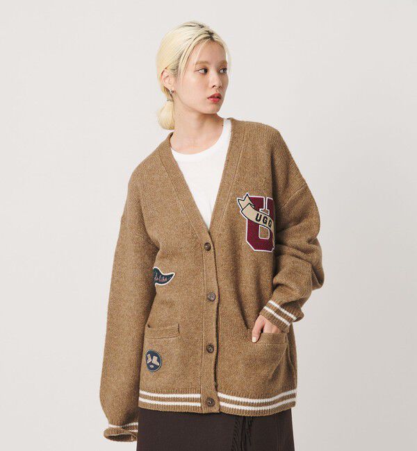 BEAUTY&YOUTH UNITED ARROWS「【国内EXCLUSIVE】＜UGG＞レトロ Vネック カーディガン」|カーディガン|