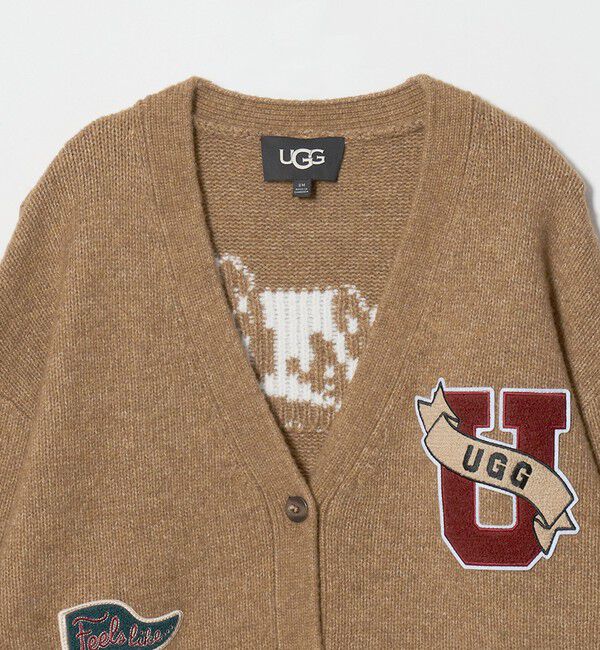 BEAUTY&YOUTH UNITED ARROWS「【国内EXCLUSIVE】＜UGG＞レトロ Vネック カーディガン」|カーディガン|