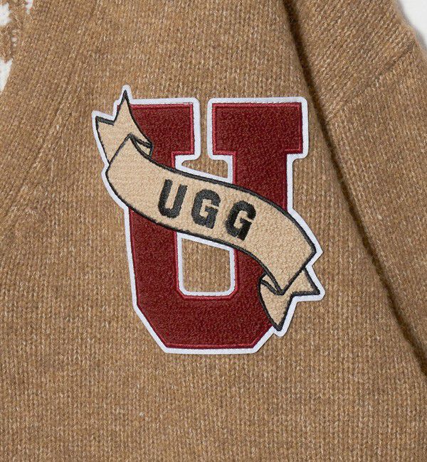 BEAUTY&YOUTH UNITED ARROWS「【国内EXCLUSIVE】＜UGG＞レトロ Vネック カーディガン」|カーディガン|