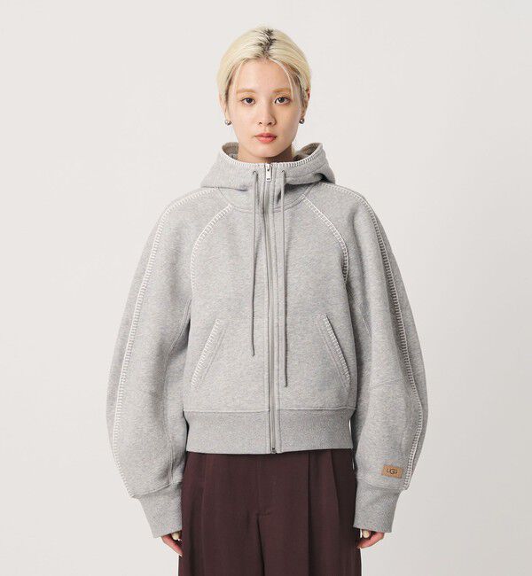 BEAUTY&YOUTH UNITED ARROWS「【国内EXCLUSIVE】＜UGG＞スウェット ジップ フーディ」|パーカー|