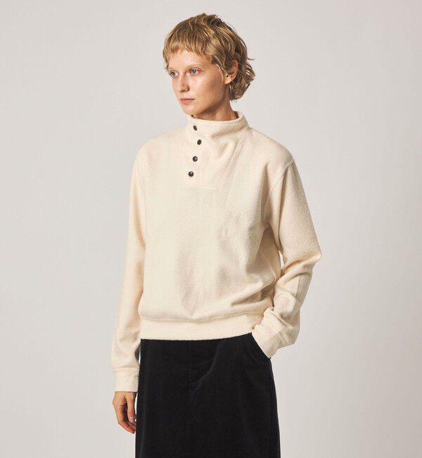 STEVEN ALAN「＜Steven Alan＞ブークレー スタンドカラー プルオーバー」|Tシャツ・カットソー|