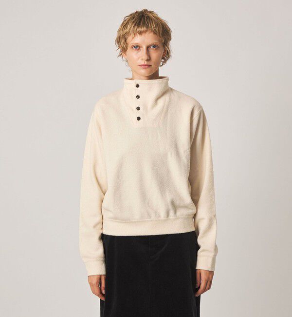 STEVEN ALAN「＜Steven Alan＞ブークレー スタンドカラー プルオーバー」|Tシャツ・カットソー|