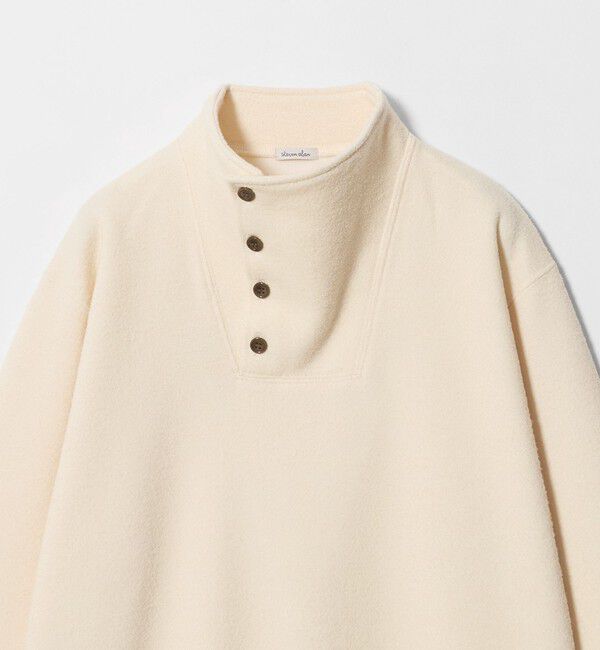 STEVEN ALAN「＜Steven Alan＞ブークレー スタンドカラー プルオーバー」|Tシャツ・カットソー|
