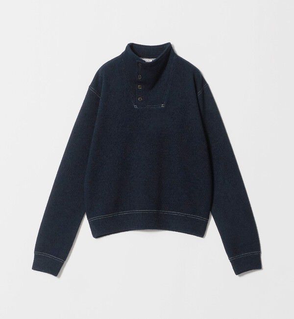 STEVEN ALAN「＜Steven Alan＞ブークレー スタンドカラー プルオーバー」|Tシャツ・カットソー|