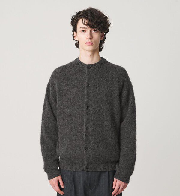 BEAUTY&YOUTH UNITED ARROWS「ブラッシュド ヤク クルーネック カーディガン」|カーディガン|