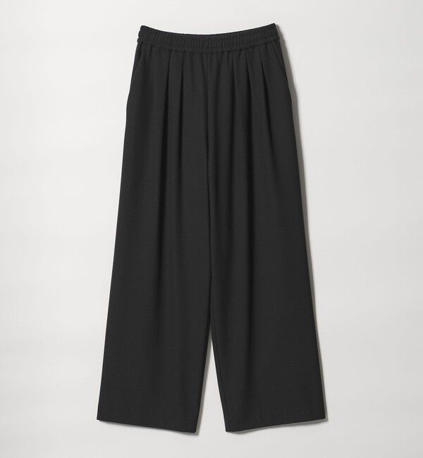 BEAUTY&YOUTH UNITED ARROWS「裏起毛ジョーゼット ワイドパンツ ウォッシャブル 防シワ」|その他|