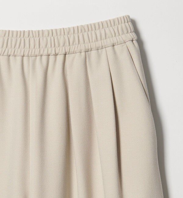 BEAUTY&YOUTH UNITED ARROWS「裏起毛ジョーゼット ワイドパンツ ウォッシャブル 防シワ」|その他|