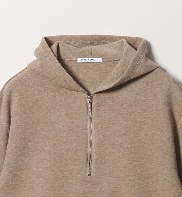 BEAUTY&YOUTH UNITED ARROWS「ダンボール ハーフジップ フーディ」|Tシャツ・カットソー|