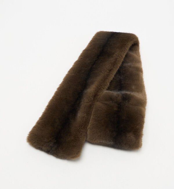 BEAUTY&YOUTH UNITED ARROWS「フェイクファー インサート マフラー」|マフラー|