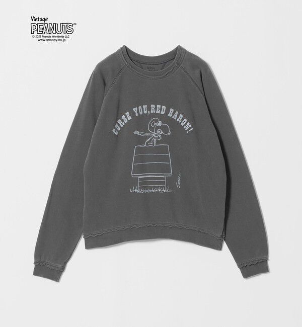 BEAUTY&YOUTH UNITED ARROWS「【別注】＜ST.JHONES 3RD CLUB＞PEANUTS プリント スウェット プルオーバー」|スウェット・ジャージ|