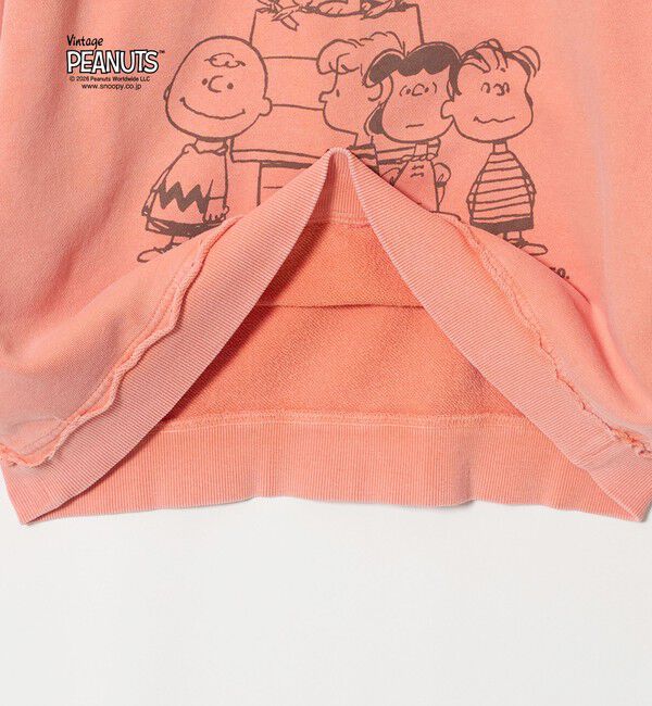 BEAUTY&YOUTH UNITED ARROWS「【別注】＜ST.JHONES 3RD CLUB＞PEANUTS プリント スウェット プルオーバー」|スウェット・ジャージ|